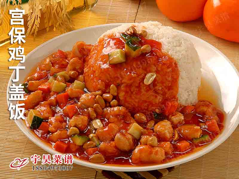 宮保雞丁蓋飯